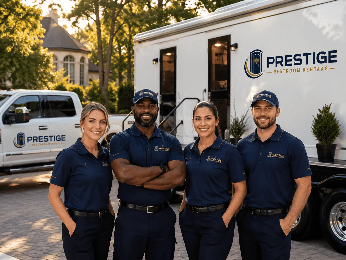 Trusted Luxury Portable Restrooms company in Curtice, OH